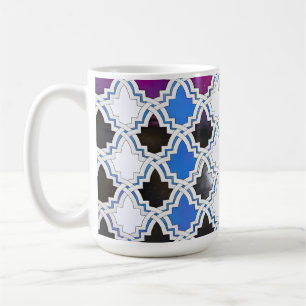 Geometrisches Muster mit Bögen Kaffeetasse