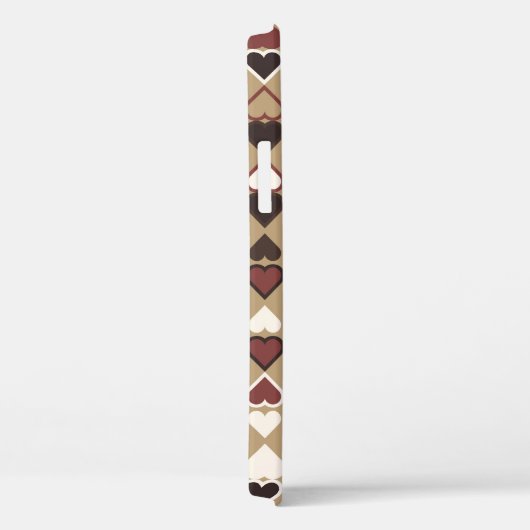 Geometrisches Muster mit farbigen Elementen, abstr Case-Mate iPhone Hülle (Rückseite / Rechts)