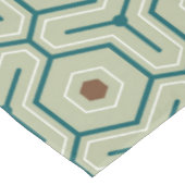 Geometrisches Muster mit ineinandergreifenden Sech Tischdecke (Schrägansicht)