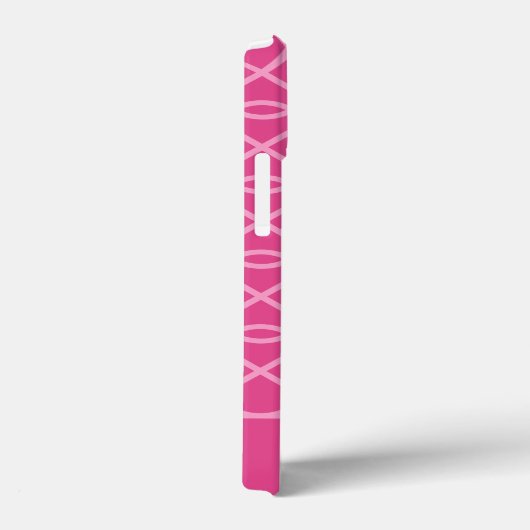 Geometrisches Muster mit Mod-Namen Case-Mate iPhone Hülle (Rückseite / Rechts)