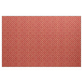 Geometrisches Muster mit roten Kreisen Stoff (Fat Quarter (45,7 x 55,9 cm))