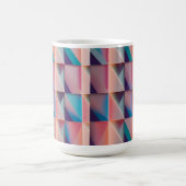 Geometrisches Muster - Morphing Tasse 15 oz (Zentrum)