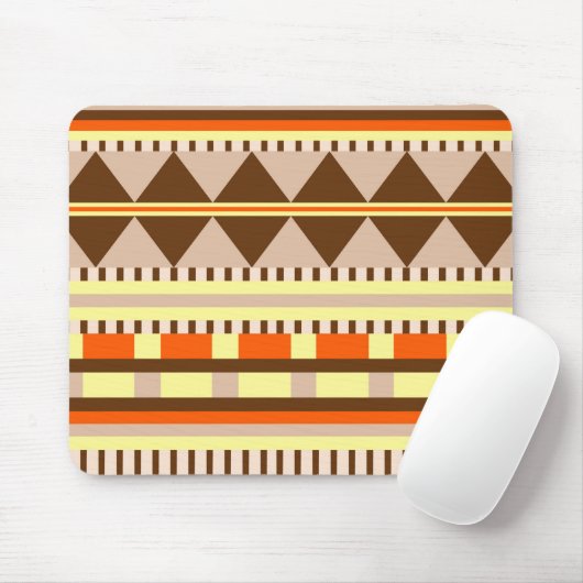 Geometrisches Muster Mousepad (Mit Mouse)