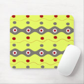 Geometrisches Muster Mousepad (Mit Mouse)
