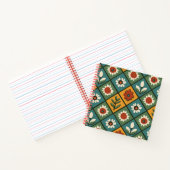 Geometrisches Muster-Notebook Notizblock (Innenseite)