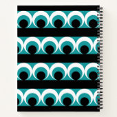 Geometrisches Muster Notizblock (Rückseite)