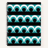 Geometrisches Muster Notizblock (Vorderseite)