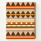 Geometrisches Muster Notizblock (Rückseite)