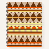 Geometrisches Muster Notizblock (Vorderseite)