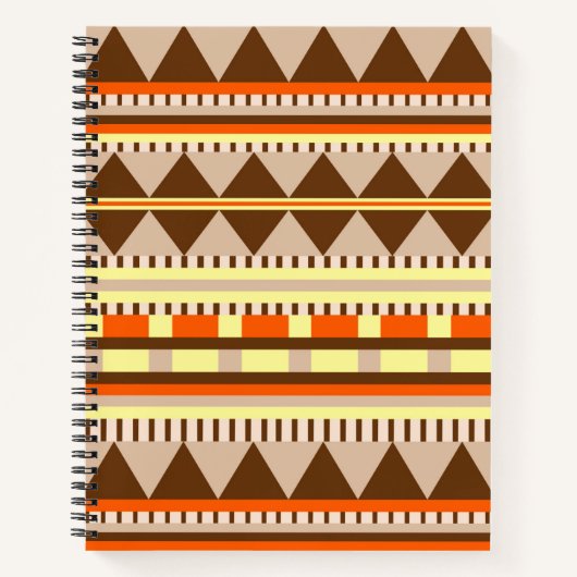 Geometrisches Muster Notizblock (Vorderseite)