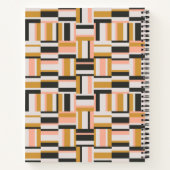 Geometrisches Muster Notizblock (Rückseite)
