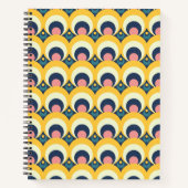 Geometrisches Muster Notizblock (Vorderseite)