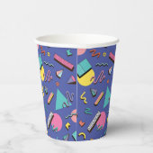 geometrisches Muster Pappbecher (Rechts)