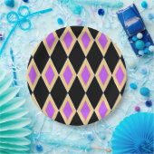 Geometrisches Muster Pappteller (Party)