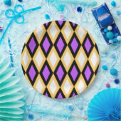 Geometrisches Muster Pappteller (Party)