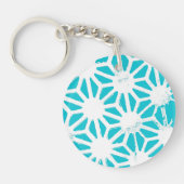 geometrisches Muster Schlüsselanhänger (Vorderseite)