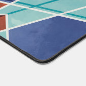 Geometrisches Muster Schreibtischunterlage (Ecke)