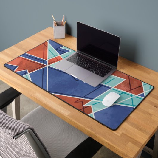 Geometrisches Muster Schreibtischunterlage (Büro 2)
