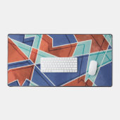 Geometrisches Muster Schreibtischunterlage (Tastatur & Maus)