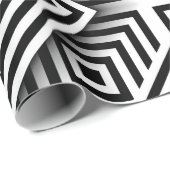 Geometrisches Muster. Schwarz und Weiß. Quadrate u Geschenkpapier (Rolleneckpunkt)