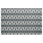 Geometrisches Muster Schwarz, Weiß und Grau Stoff (Fat Quarter (45,7 x 55,9 cm))