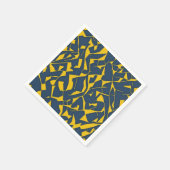 Geometrisches Muster Serviette (Ecke)
