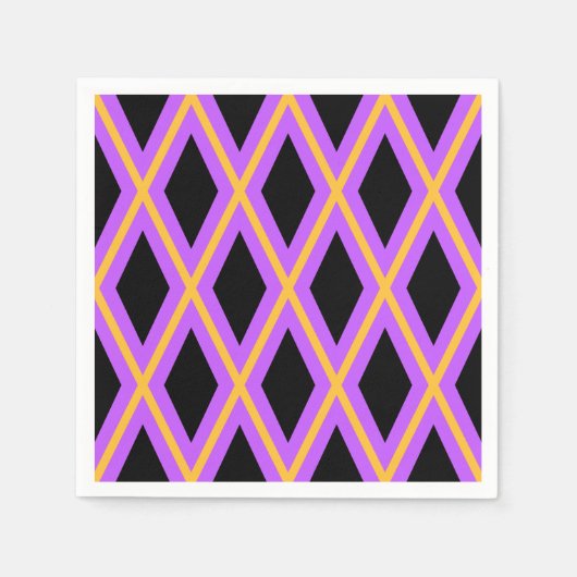 Geometrisches Muster Serviette (Vorderseite)
