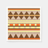 Geometrisches Muster Serviette (Vorderseite)