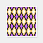 Geometrisches Muster Serviette (Vorderseite)