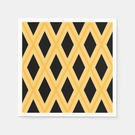 Geometrisches Muster Serviette (Vorderseite)