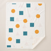 Geometrisches Muster Sherpa Blanket - Gemütlich & Sherpadecke (Vorderseite)