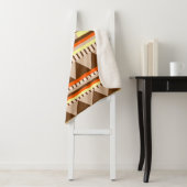 Geometrisches Muster Sherpadecke (Beispiel)
