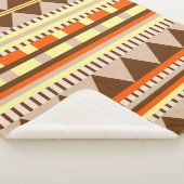 Geometrisches Muster Sherpadecke (3/4)