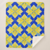 Geometrisches Muster Sherpadecke (Vorderseite)