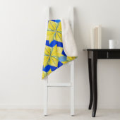 Geometrisches Muster Sherpadecke (Beispiel)