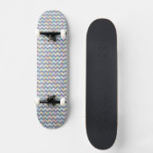 Geometrisches Muster Skateboard (Vorderseite)