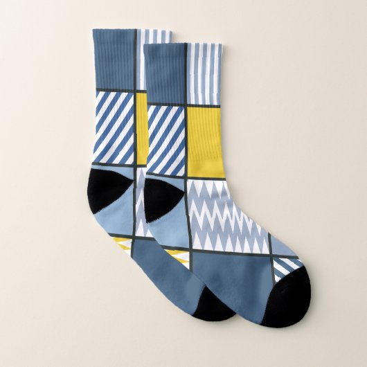 Geometrisches Muster Socken (Paar)