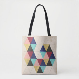 Geometrisches Muster-Spiel III Tasche