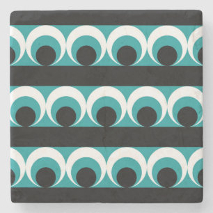 Geometrisches Muster Steinuntersetzer