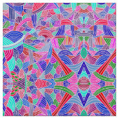 Geometrisches Muster Stoff (Nahaufnahme)