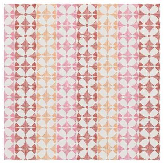 Geometrisches Muster Stoff (Nahaufnahme)