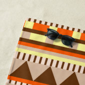 Geometrisches Muster Strandtuch (Beispiel)