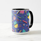 geometrisches Muster Tasse (VorderseiteRechts)