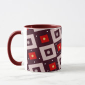 Geometrisches Muster Tasse (Links)