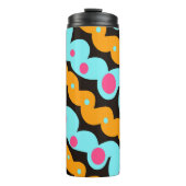 Geometrisches Muster Thermosbecher (Vorderseite)