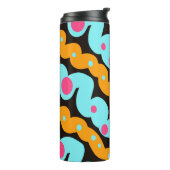 Geometrisches Muster Thermosbecher (Nach links gedreht)