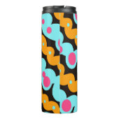 Geometrisches Muster Thermosbecher (Rückseite)