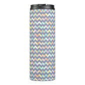 Geometrisches Muster Thermosbecher (Rückseite)