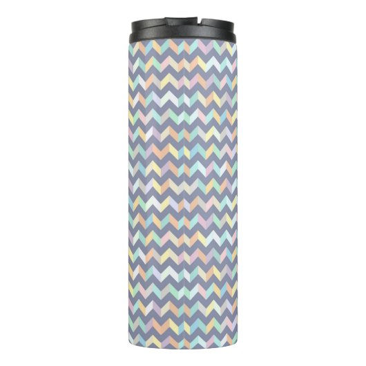 Geometrisches Muster Thermosbecher (Rückseite)