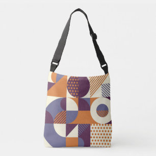 geometrisches Muster Tragetaschen Mit Langen Trägern